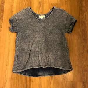 Denim-like tee